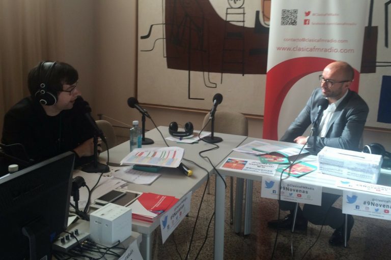 Félix Alcaraz: “Convencer y programar a grandes nombres para que actúen con la OCNE no es tan fácil como pueda parecer”
