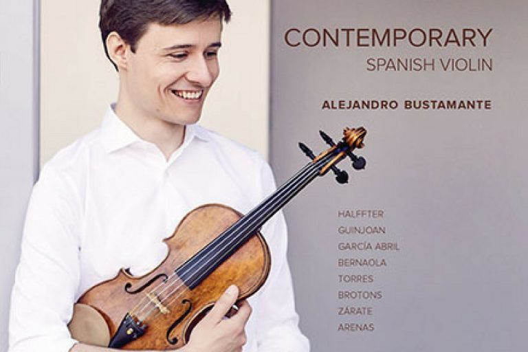 Clásica Café: Alejandro Bustamante presenta su último CD ‘Contemporary Spanish Violin’