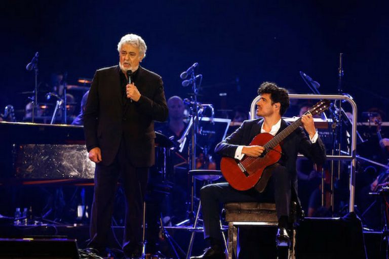 Pablo Sainz-Villegas: «Tocar con Plácido Domingo en el Bernabéu fue un regalo de la vida»