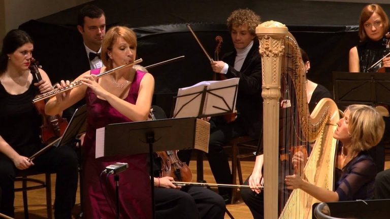 Fila 01: El concierto para flauta y arpa de Mozart