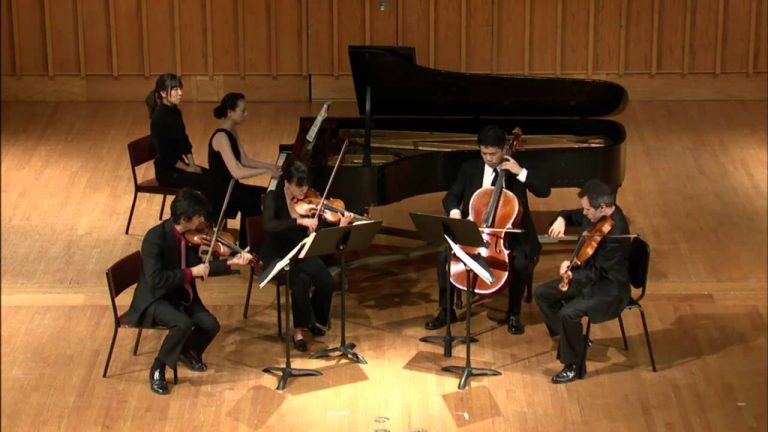 Fila 01: El quinteto con piano de Schumann