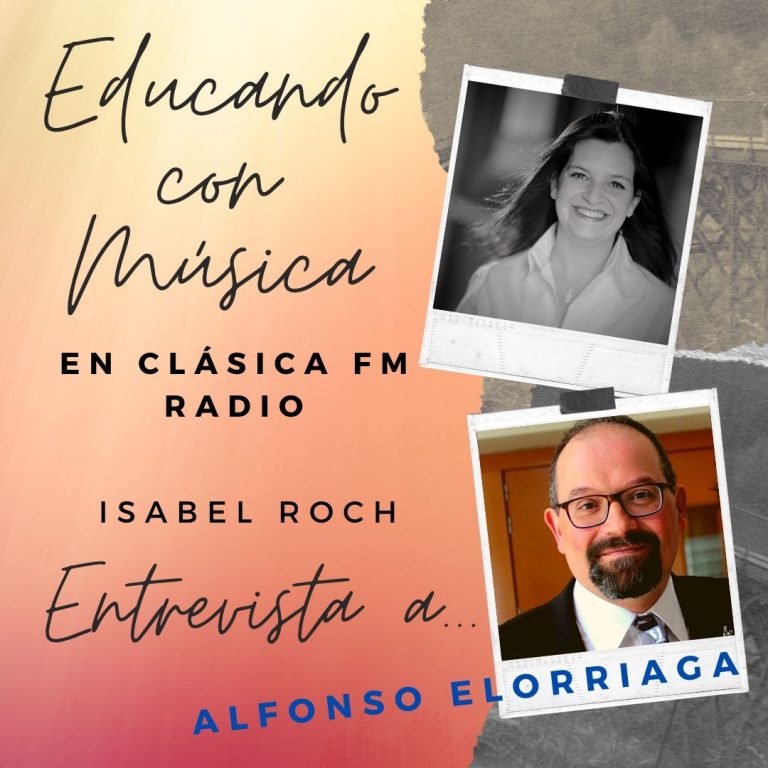 Educando con Música: Crecer cantando, entrevista con Alfonso Elorriaga