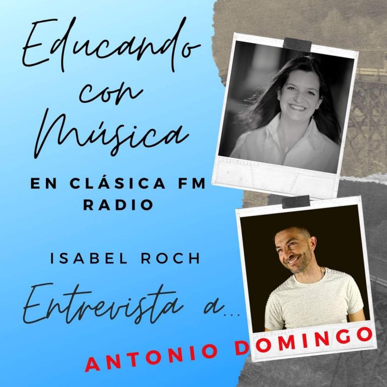 Educando con Música: Entrevista a Antonio Domingo, docentes con ojos llenos de ilusión