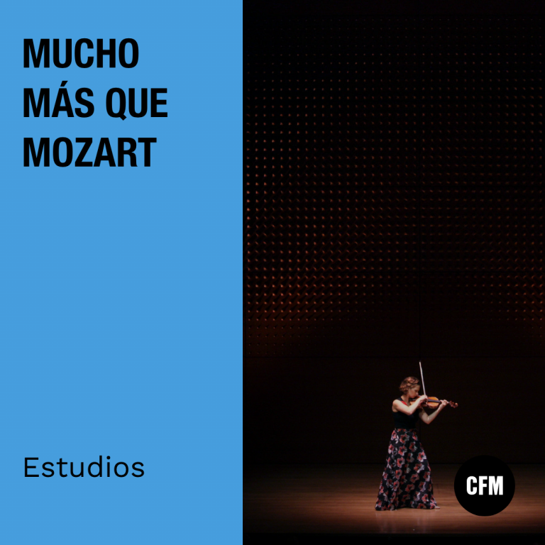 Mucho más que Mozart: Estudios