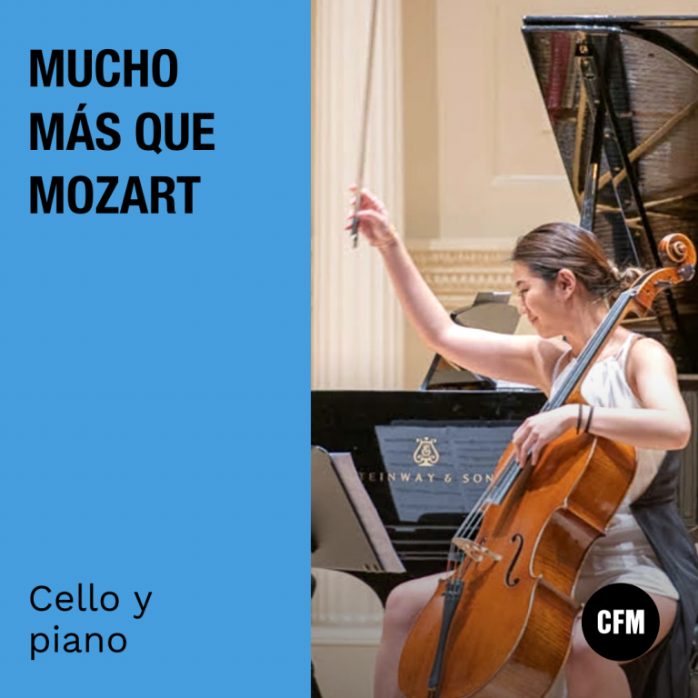 Mucho más que Mozart: Cello y piano