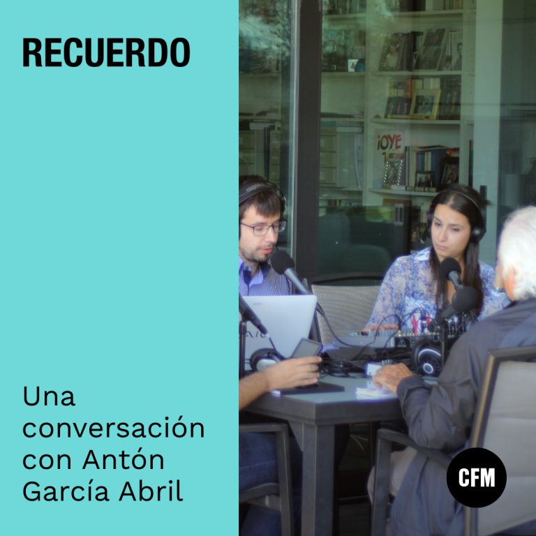 Recuerdo: Una conversación con Antón García Abril