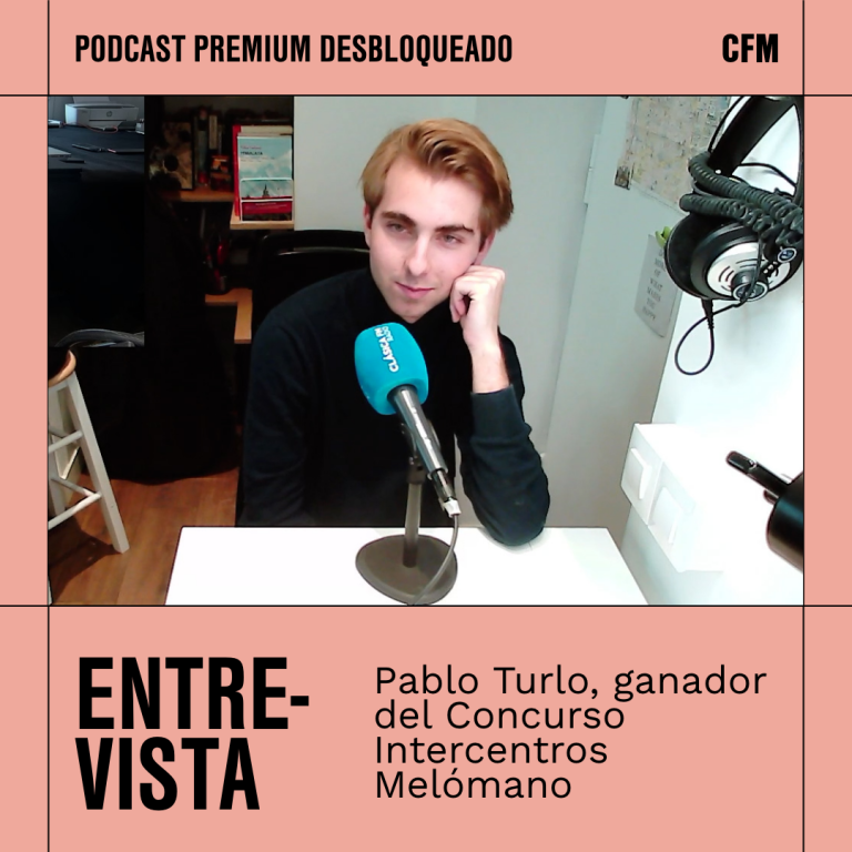 Podcast premium DESBLOQUEADO | Entrevista a Pablo Turlo, violinista y ganador del Intercentros Melómano