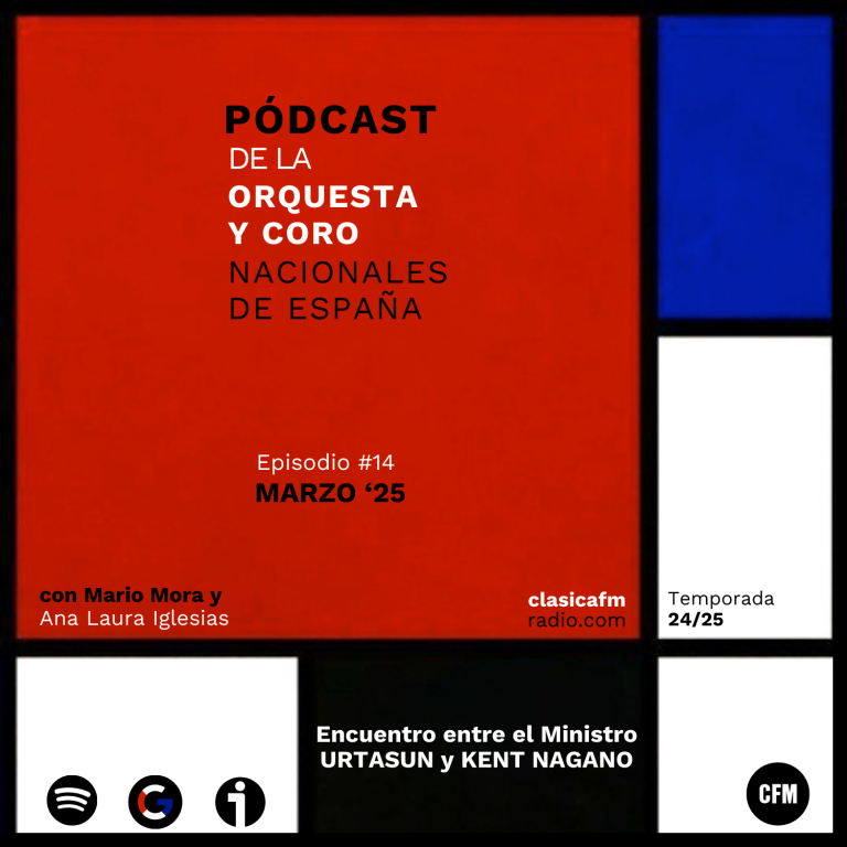 Marzo, 2025 | Encuentro entre el Ministro Urtasun y Kent Nagano | Pódcast de la Orquesta y Coro Nacionales de España