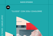 «Ilusio» con Iosu Izaguirre I Con el Jazz hemos topado Portada CD Ilusio