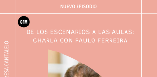 De los escenarios a las aulas. charla con Paulo Ferreira