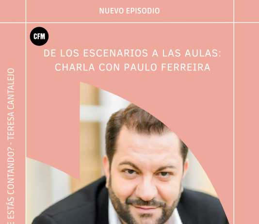 De los escenarios a las aulas. charla con Paulo Ferreira