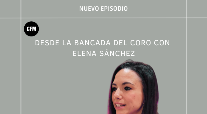 Portada - DESDE LA BANCADA DEL CORO CON Elena Sánchez